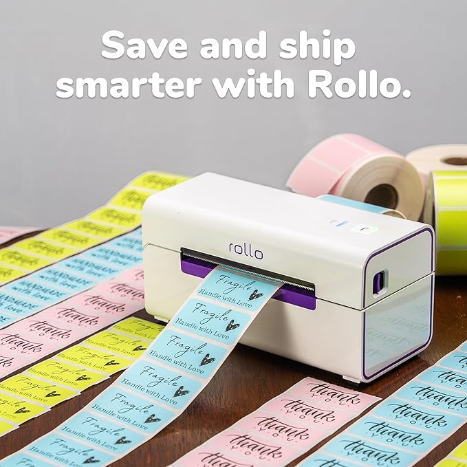 Rollo Direct Thermal 2x1 Barcode Labels - Image 6