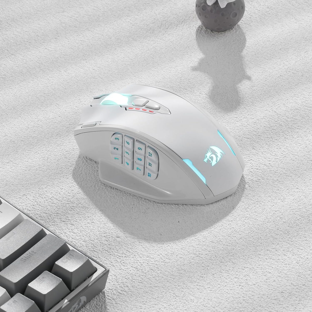 Redragon M913 Wireless RGB MMO Gaming Mouse 16000 DPI Remapping Keys