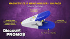 100 Magnetic Memo Holders Set - Image 3