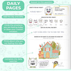 Clever Fox Journal for Kids & Teens, Writing, Gratitude, Mint Green | Daily questions, feelings and guided gratitude prompts, Weekly exercises, Journaling notebook for children 8+, girls & boys