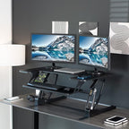 VIVO 36 inch Height Adjustable Stand Up Desk Converter, V Series, Quick Sit to - Image 2