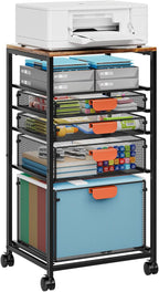 Marbrasse Rolling File Cart by Marbrasse
