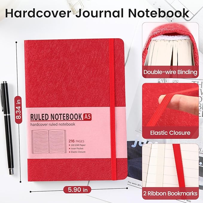 TSFPapier Lined Journal Notebook - Image 2