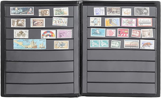Stamp Albums 160 Pockets - Image 6