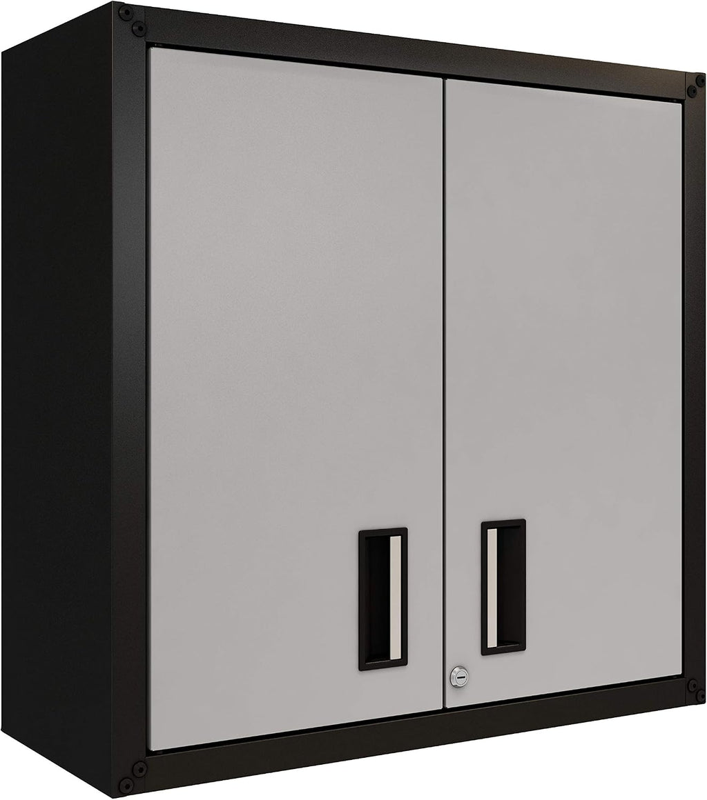 floating garage storage cabinet - heavy-duty wall mount, main product view