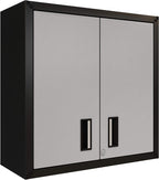 floating garage storage cabinet - heavy-duty wall mount, main product view