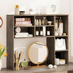 Tangkula Desktop Bookshelf, 3-Tier Desk Display Rack Organizer - Image 4