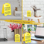 Smilelife Funny Office Cubicle Decor We're Having A Team Meeting Desk Sign Team - Image 4