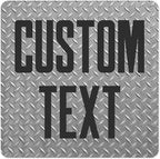 Custom Sign, Custom Street Sign, 11 Font Colors, 13 Font Styles, 4 Hole Options by MySignCenter