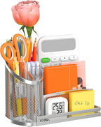 OrgMate 3 Compartment Pen Holder by OrgMate