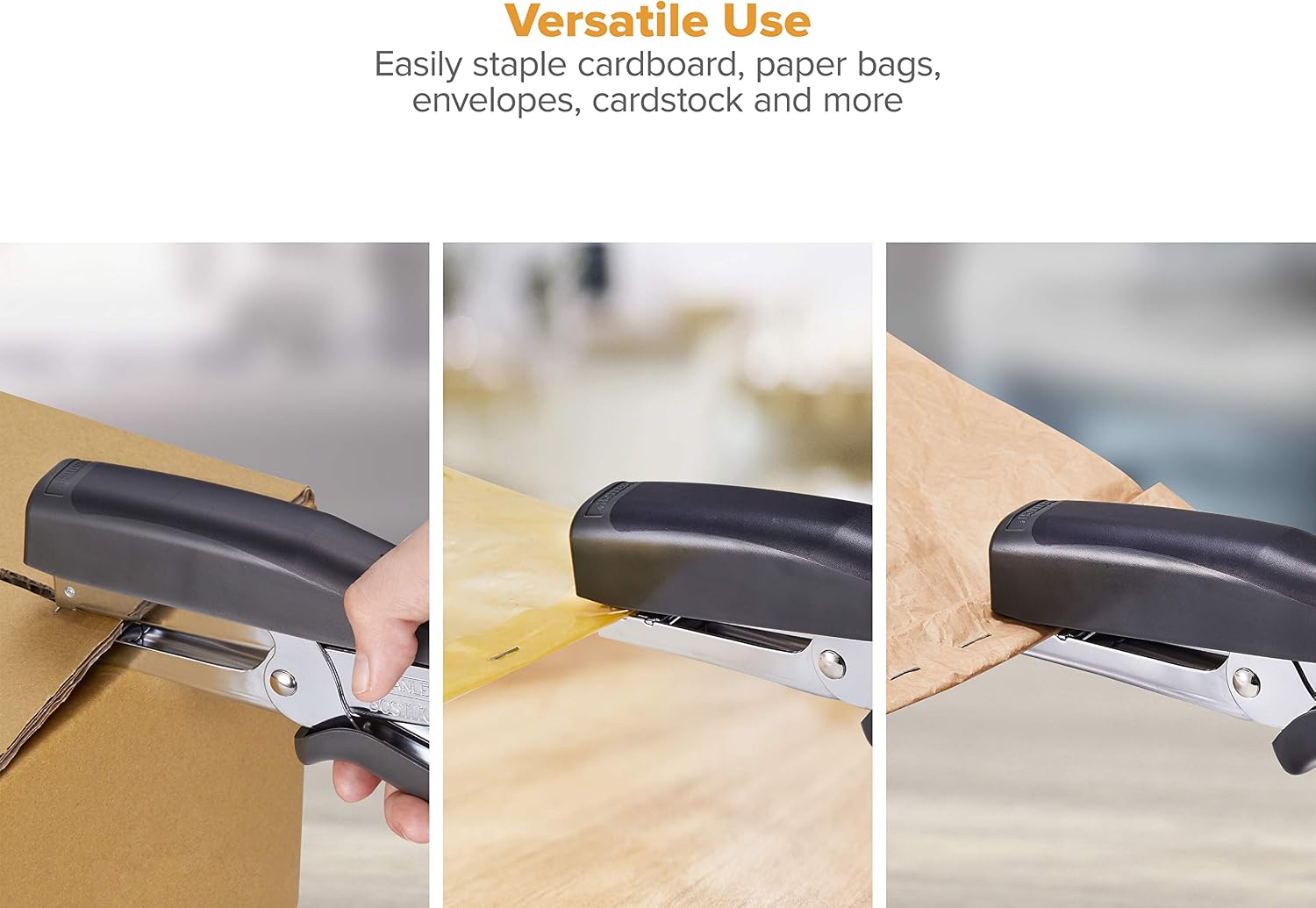 Bostitch Office B8 Xtreme Duty 45 Sheet Plier Stapler, Black (B8HDP) (Pack of 6)