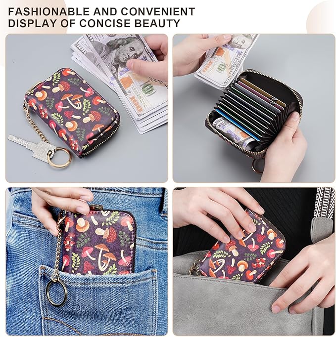 APHISON RFID Credit Card Holder Wallets - Image 4