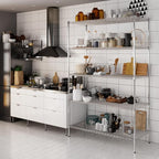Regal Altair 24" Deep x 54" Wide x 86" Height Wire Shelving Kit | 5-Tier | NSF - Image 8
