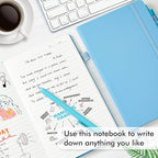 feela 5 Pack Notebooks Journals Bulk, Hardcover Classic Ruled Lined Journals - Image 4