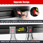 workpro 64" garage tool organizer wall mount with, close-up detail