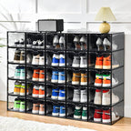 Stebopum 12 Pack Stackable Shoe Storage Organizer - Image 8