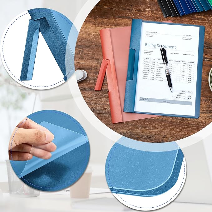 Maitys 25 Pack Durable Clear Report Covers - Image 3