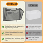 Docnest 2 Tier Mesh Wall File Holders - Image 3