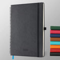 IN-LUXPRO Planner 2026 Daily Weekly and Monthly, 11.5"x8.5", 12 Months Spiral by IN-LUXPRO