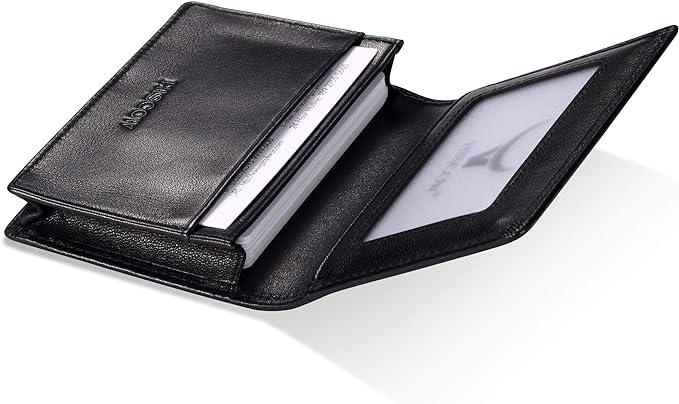 Leather Business Card Case Holder - Image 3