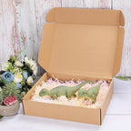 PHAREGE 13x10x3 inch Shipping Boxes Bulk 25 Pack Brown, Tab Lock Tuck Top - Image 3