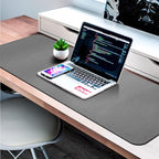 CENNBIE Leather Desk Mat, Extended Non-Slip Mouse Pad, Waterproof PU Leather - Image 6