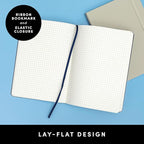 PAPERAGE Graph Paper Journal Notebook, 160 Pages, Medium 5.6 in x 8 in - Image 3