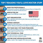 2023 Year Stickers, Doctor Stuff 2023 Chart Stickers, Colwell Jewel Tone Style - Image 2