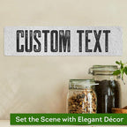 Custom Sign, Custom Street Sign, 11 Font Colors, 13 Font Styles, 4 Hole Options - Image 4