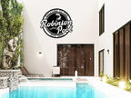 Swimming Pool Metal Sign, Personalized Pool Sign, Pool Metal Sign, Poolside - Image 4