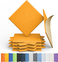 Amantech 12 Pack Acoustic Panels Self Adhesive Sound Proof Foam, High Density by Amantech