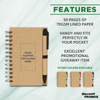Custom Mini Spiral Notebooks - Image 2