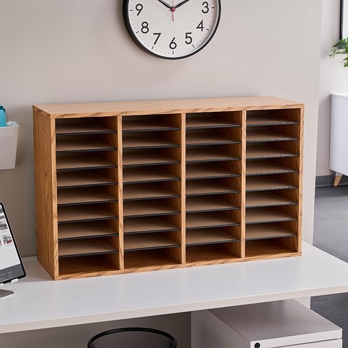 Safco Literature Organizer, 36 Compartments, Office and Classroom Mailbox - Image 5