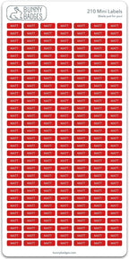 Personalized Name Labels Mini Custom Name Stickers - Image 6