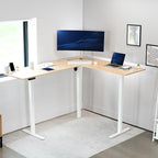 VIVO Electric Corner 75 x 63 inch L-Shaped Standing Desk, Memory Height - Image 7