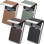 Eaasty 4 Pcs PU Leather Business Card Holder Case by Eaasty