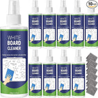 Dansib 10 Pack Non-Toxic Whiteboard Cleaner 8.5fl oz Dry Erase Board Cleaner by Dansib
