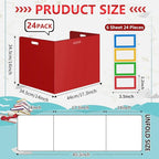 24Pack Desk Dividers for Students 14 × 17.5 × 14 Inch Plastic Durable and - Image 3
