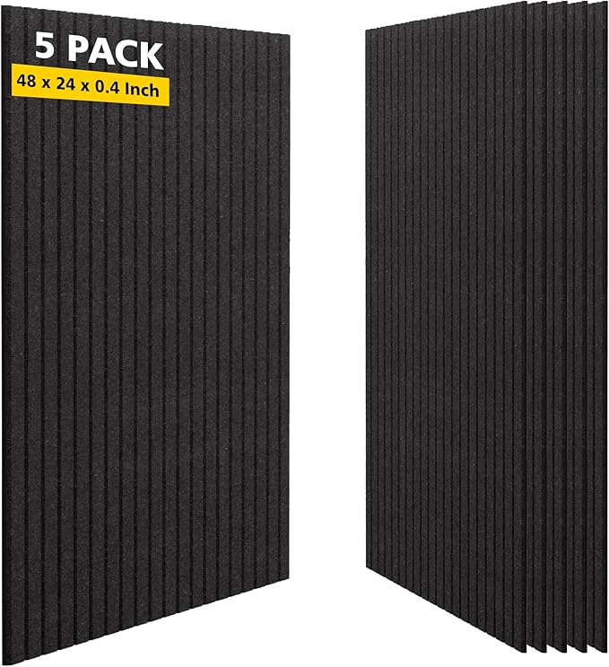AUTORIFIC Acoustic Panels, 5 Pack Sound Panels Noise Reducing by AUTORIFIC