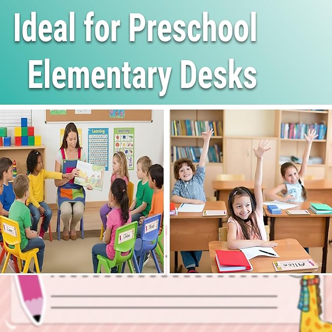 36PCS Desk Name Tags for Classroom – Student Name Plates for Classroom - Image 5