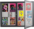 48x36 Inch Lockable Enclosed Bulletin Board, Weather-Resistant Outdoor by Unknown