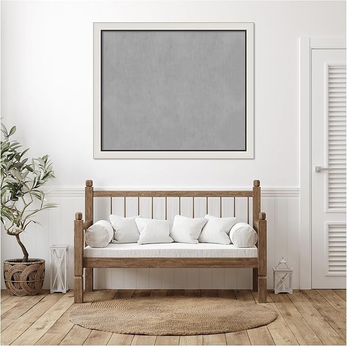 Amanti Art Silver Framed Magnetic Board 46x54 Oversize Vision Board - Image 5
