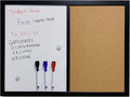 Combination Board Magnetic Dry Erase Board & Corkboard by MURIWAI