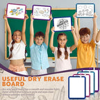 Outus 10 Pcs Dry Erase Mini White Boards Bulk 8.5 x 11'' Small Magnetic - Image 6