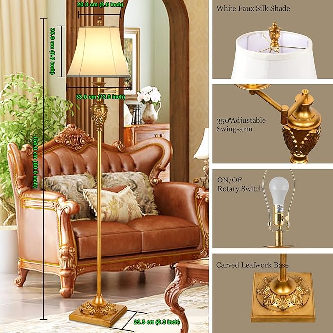 Traditional LED Floor Lamp - Image 2