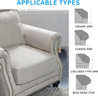 MINJIATEX Couch arm Covers, Non-Slip lace Sofa arm Covers Set of 2 Washable - Image 5