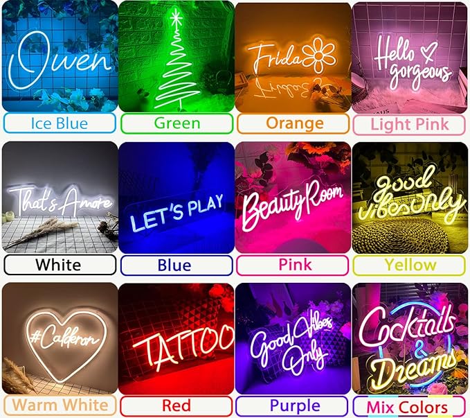 OBTAIN Custom Neon Signs, Neon Sign Customizable - Image 6