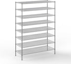 Regal Altair 24" Deep x 60" Wide x 86" Height Wire Shelving Kit | 8-Tier | NSF