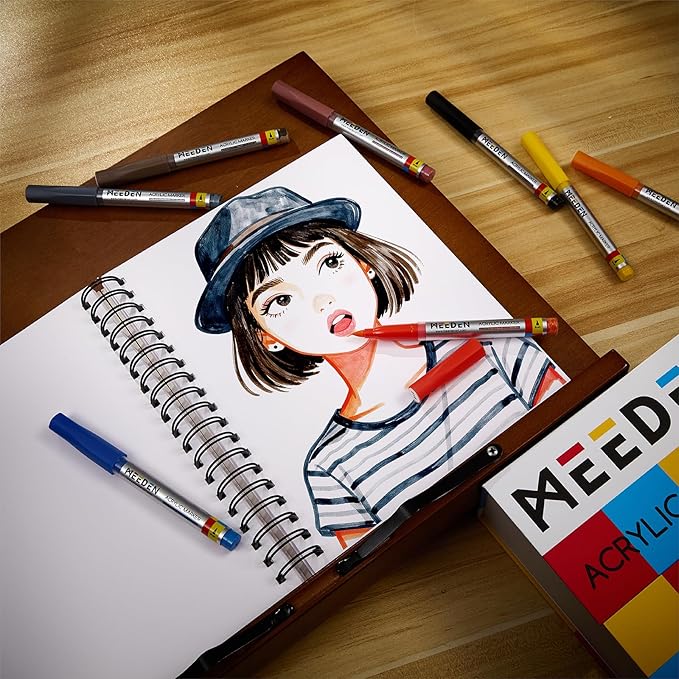 MEEDEN Mixed Media Paper Pad: 9" x 12" 112lb/165gsm Spiral Bound Mixed Media - Image 8