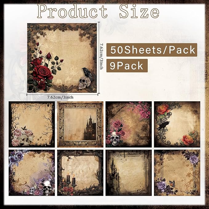 Lovarywow Gothic Sticky Notes Gifts - Image 2